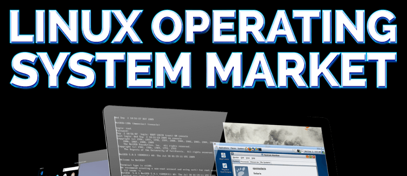 linux server os market share